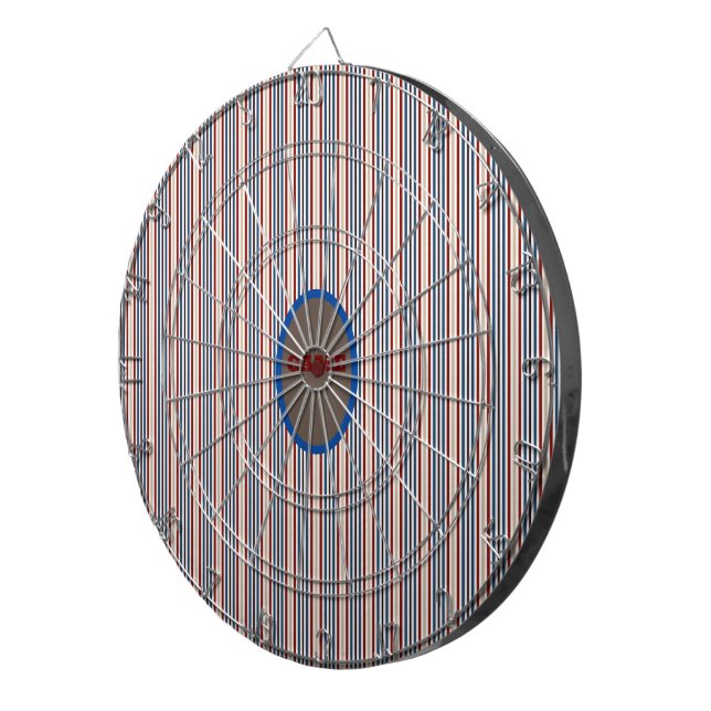  Modern Chic Striped  Dartboard (Front Right)