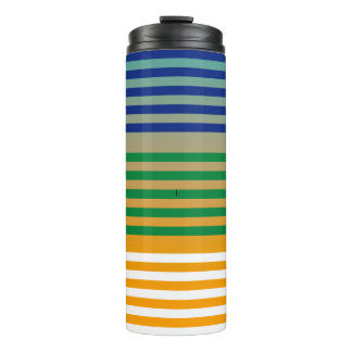  Modern Chic Striped  Thermal Tumbler