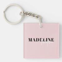 Modern Chic Typography Script Light Pink Feminine