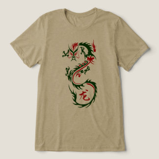 Modern Chinese Dragon Tri-Blend Shirt