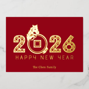 Modern Chinese Lunar New Year of Horse 2026