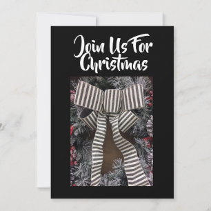 "MODERN CHRISTMAS DECOR" **CHRISTMAS INVITATION** INVITATION