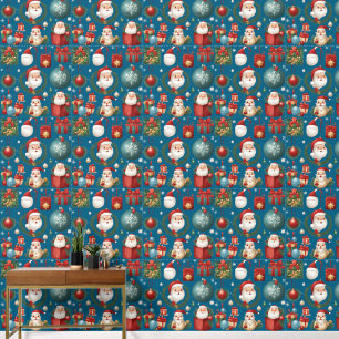 Modern Christmas decorations Wallpaper
