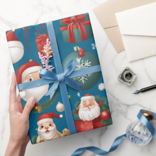 Modern Christmas decorations Wrapping Paper