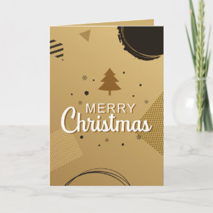 Modern Christmas Design Card