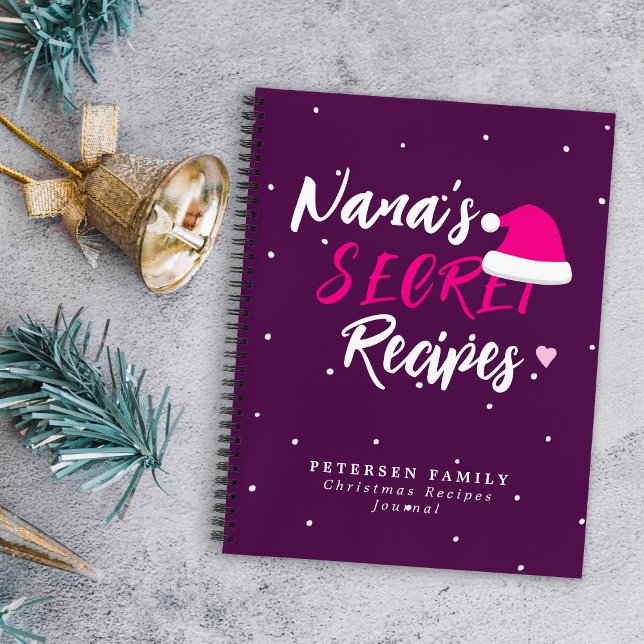 Modern Christmas family recipes journal (Creator Uploaded)