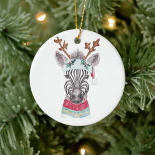 Modern Christmas gift idea Ceramic Tree Decoration