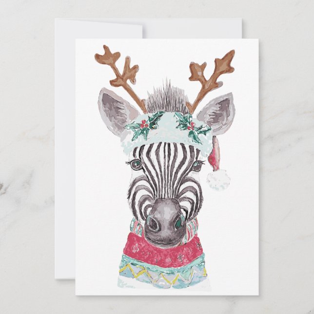 Modern Christmas gift idea Invitation (Front)