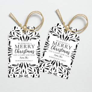 Modern Christmas Gift Tag