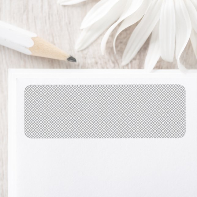 Modern Christmas Grey Pattern Gift Wrap (Insitu)