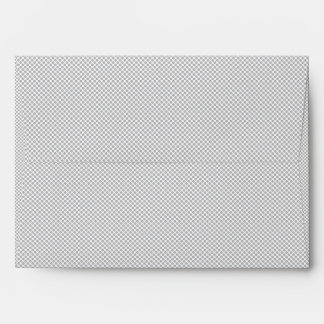 Modern Christmas Grey Pattern Gift Wrap Envelope