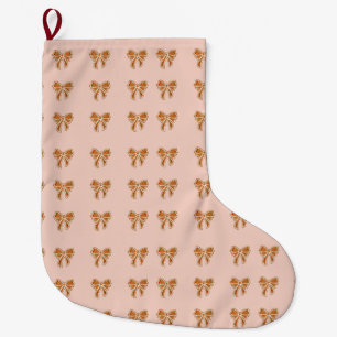 Modern Christmas Large Christmas Stocking