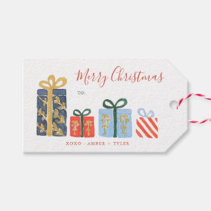 Modern Christmas Minimalist Gift tags