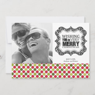 Modern Christmas Photo Cards
