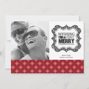 Modern Christmas Photo Cards