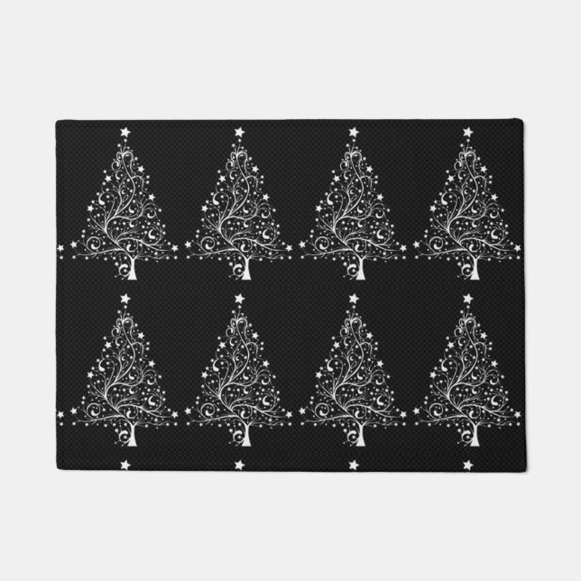 **MODERN CHRISTMAS TREE** DOOR MAT (Front)
