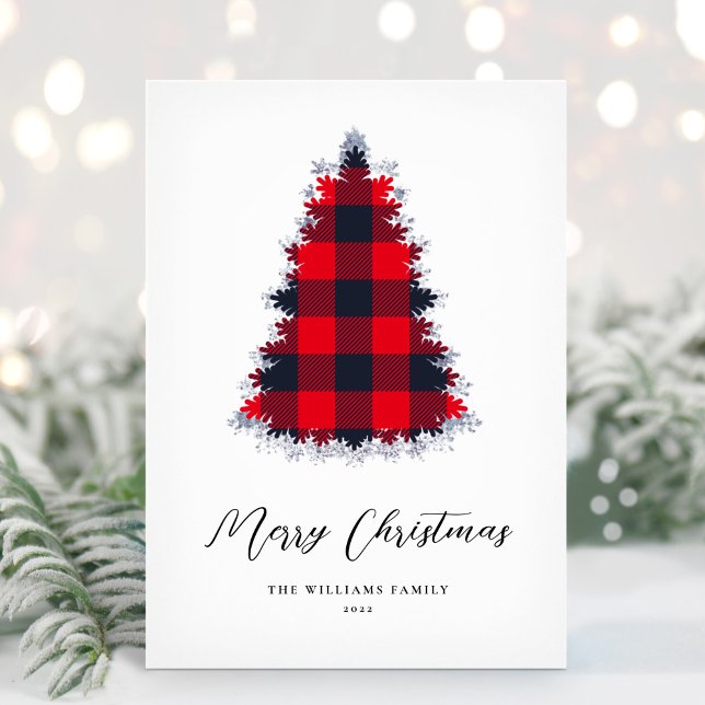 Modern Christmas Tree Holiday Card (Creator Uploaded)