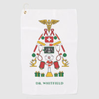 Modern Christmas Tree Holiday Personalised Doctors
