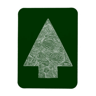 Modern Christmas Tree Magnet