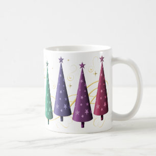 Modern Christmas Tree mug