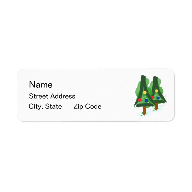 Modern Christmas Trees (Front)
