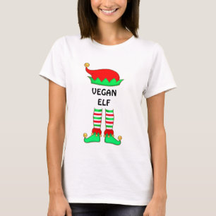 Modern Christmas Vegan Elf T-Shirt