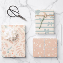 Modern Christmas Wrapping Paper