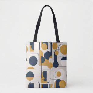 Modern Circle Harmony Tote Bag