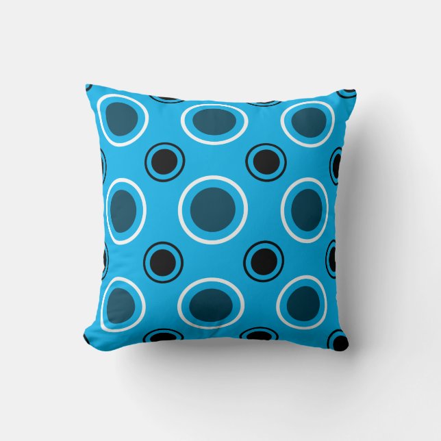 Modern Circle Pattern Cushion (Front)