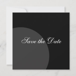 Modern Circle Save The Date