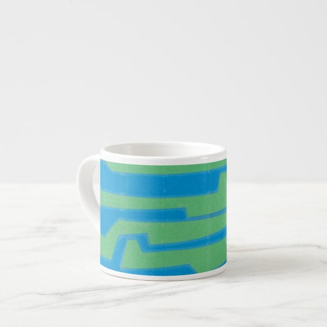 Modern Circuit V Espresso Cup (Front Left)