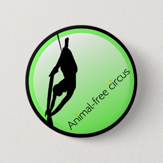 Modern Circus Acrobat 6 Cm Round Badge