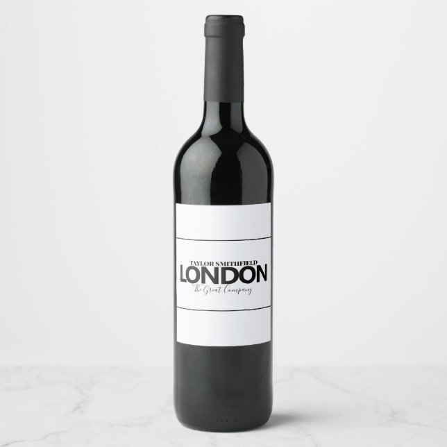 MODERN CITY NEW WINE LABEL (Front)