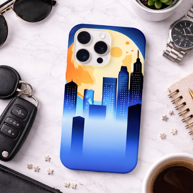 Modern City Skyline iPhone Case (Creator Uploaded)