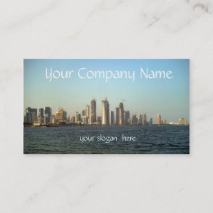 Modern Cityscape Business Card