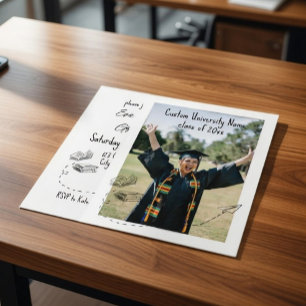 Modern Class of 2026 Graduation Invitation