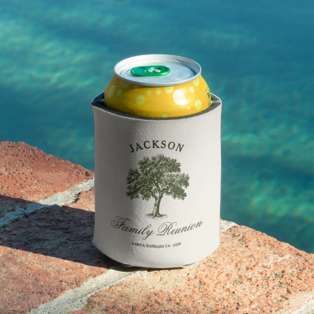 Modern Classic Family Reunion Tree Can Cooler (In Situ Pool)