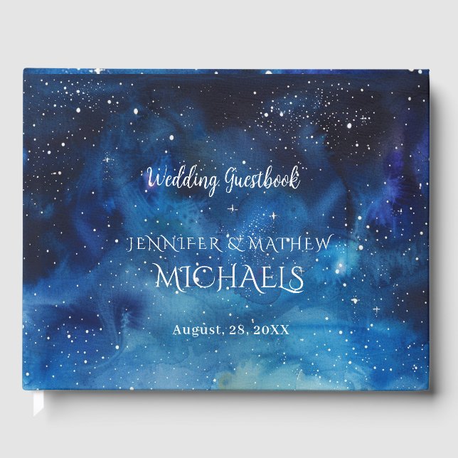 Modern Classic  Guest Book (Front)