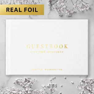 Modern Classic Vacation Home Rental Guest Book