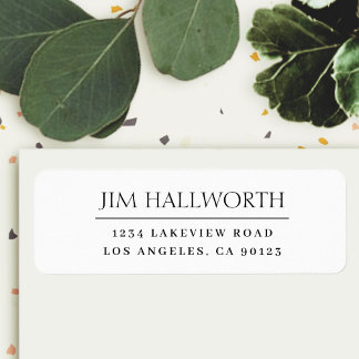 Modern Classic White & Black