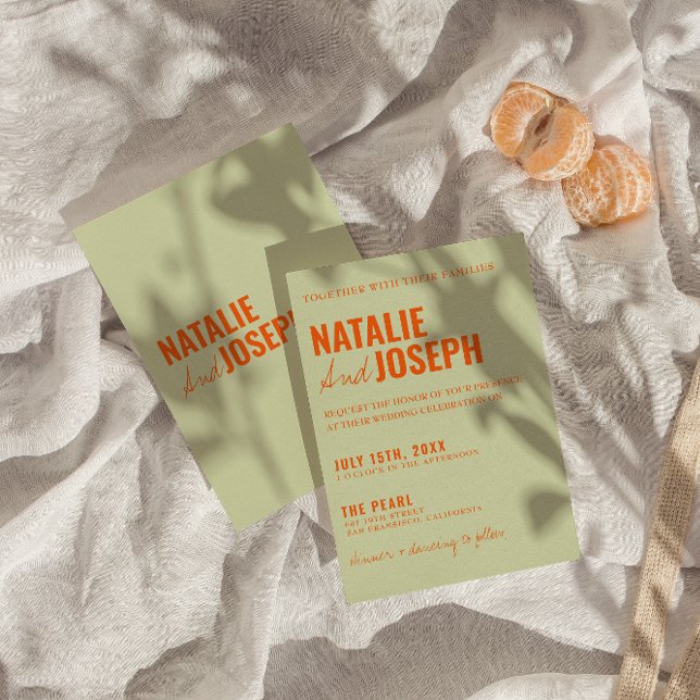 Modern Classy Bright Traditional Colourful Wedding Invitation (Creator Uploaded)