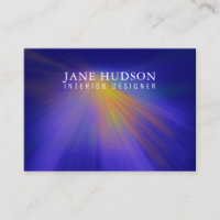 Modern Clean Elegant Design Colourful Light on Blu