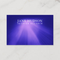 Modern Clean Elegant Design Pink Light on Blue