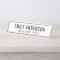 Modern Clean White Professional Name Title