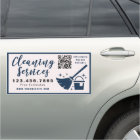Modern Cleaning Services QR Code Business 