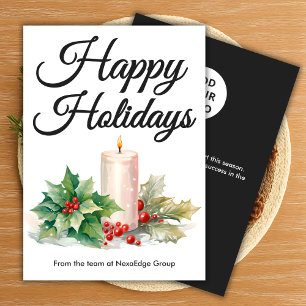 Modern Client Holiday Card