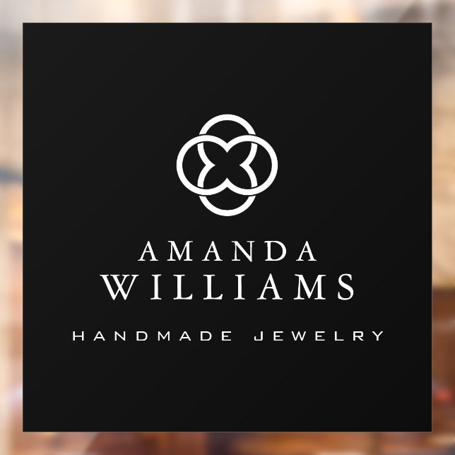 Modern Clover Logo Luxury Boutique Black (Sheet 2)