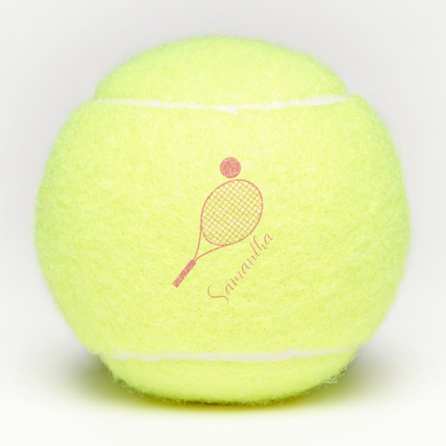 Modern Coach Country Club Training Tennis Balls (Front)
