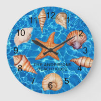 Modern Coastal Sea Shells Treasure Ocean Custom   