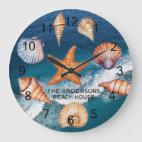 Modern Coastal Sea Shells Treasure Ocean Custom   